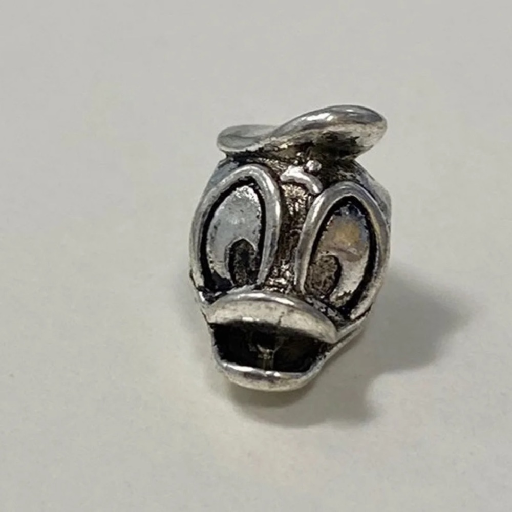 Donald Duck Charm 4 Pandora bracelet necklace Disney silver bead hat